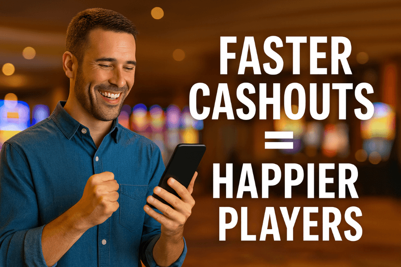 Faster cashout equal Happier Players